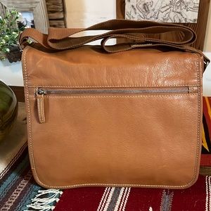 Preowned Soft Leather Marimekko Shoulder Bag